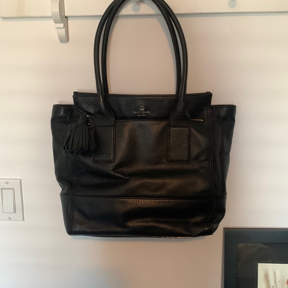 Kate spade large black tote - Picture 1 of 3